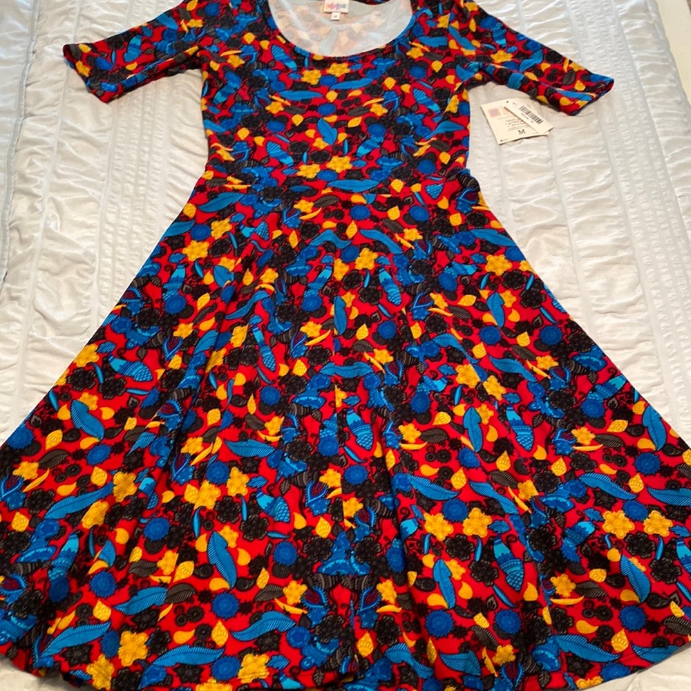 NWT Nicole Dress Size M by LuLaRoe